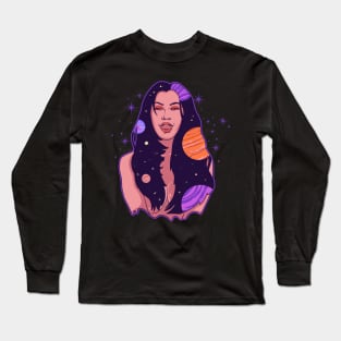 Bratty Space Long Sleeve T-Shirt